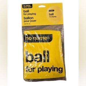 no name Yellow Beach ball "for playing"